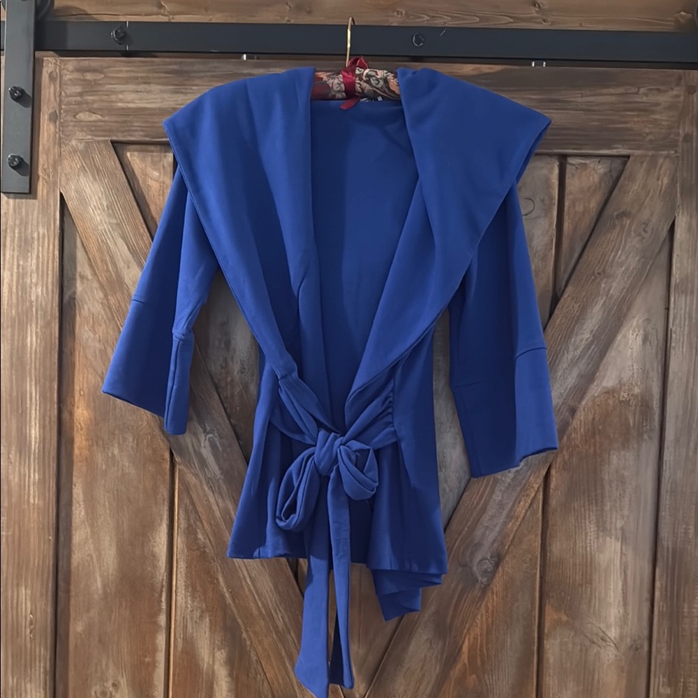 Xtaren Women's Blue Cardigan Sweater